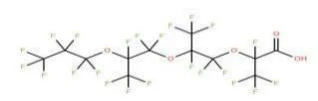 perfluoro (2،5 ، 8- trimethyl -3 ، 6 ، 9- trioxadecanoic) اسید cas {65294-16-8